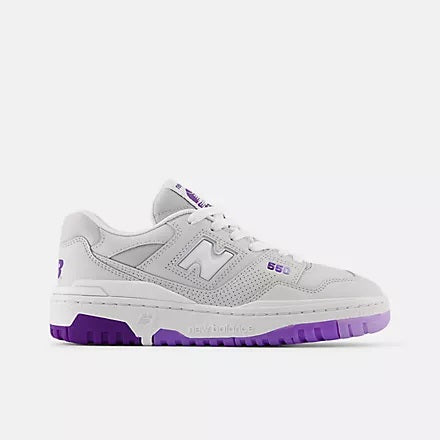 new Balance 550 - bianco lilla