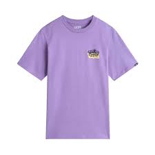 T-shirt Vans Bambina manica corta viola