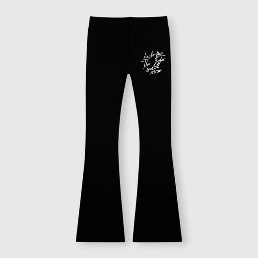 STARTER bambina Leggings a Zampa Nero