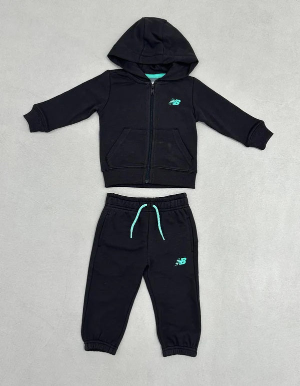 Tuta Cappuccio New Balance bimbo nera