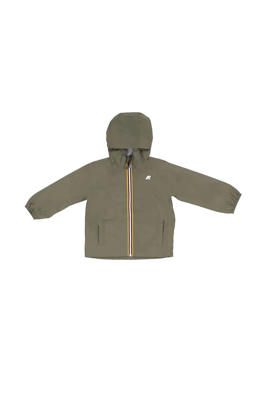 K-way bambino verde foderato